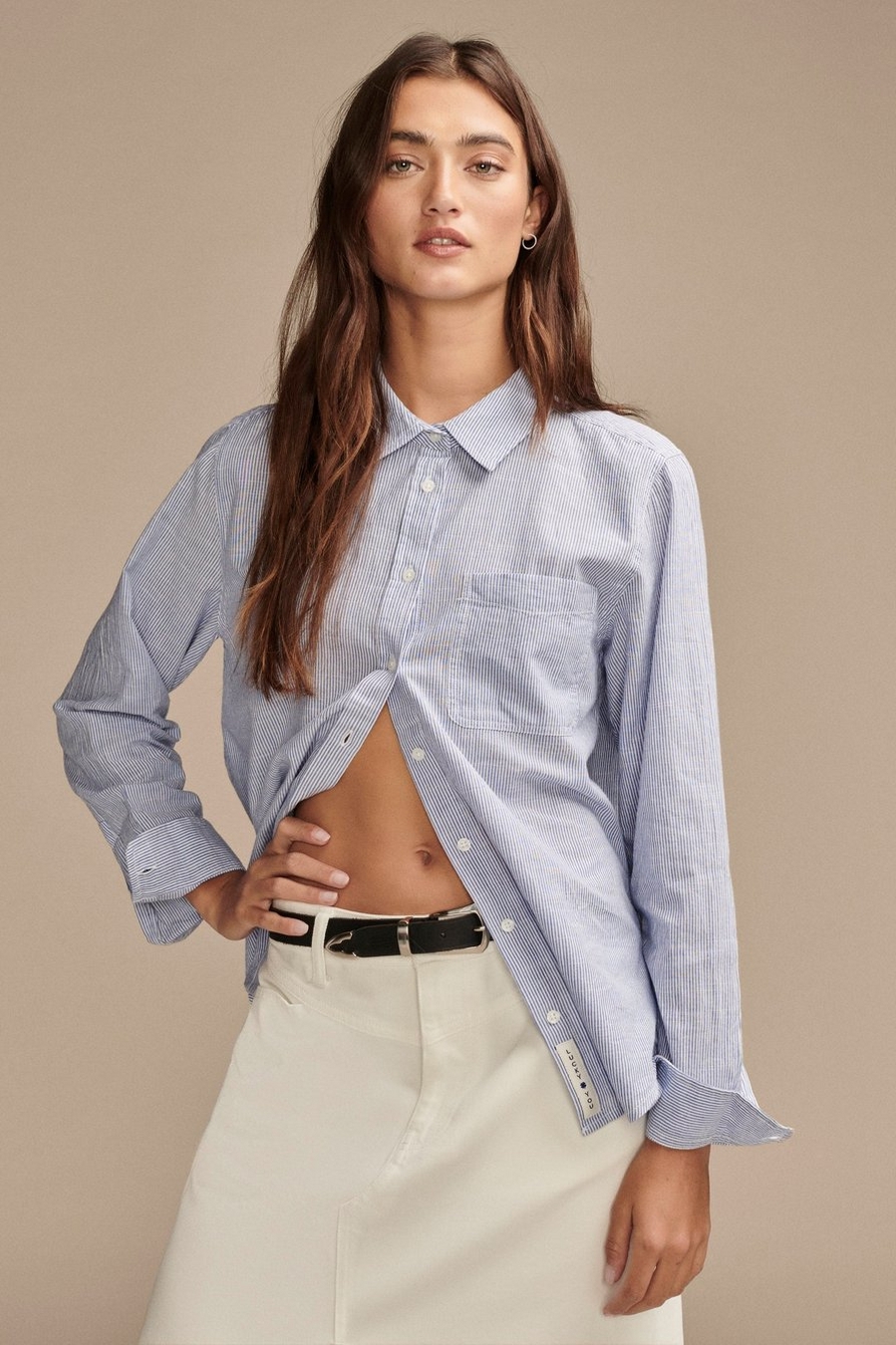 the boyfriend button-down shirt